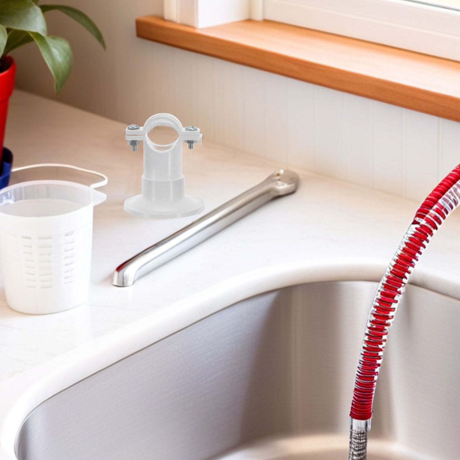 Plastic Pipe Clip - 30 unidades de abrazaderas para tuberías,