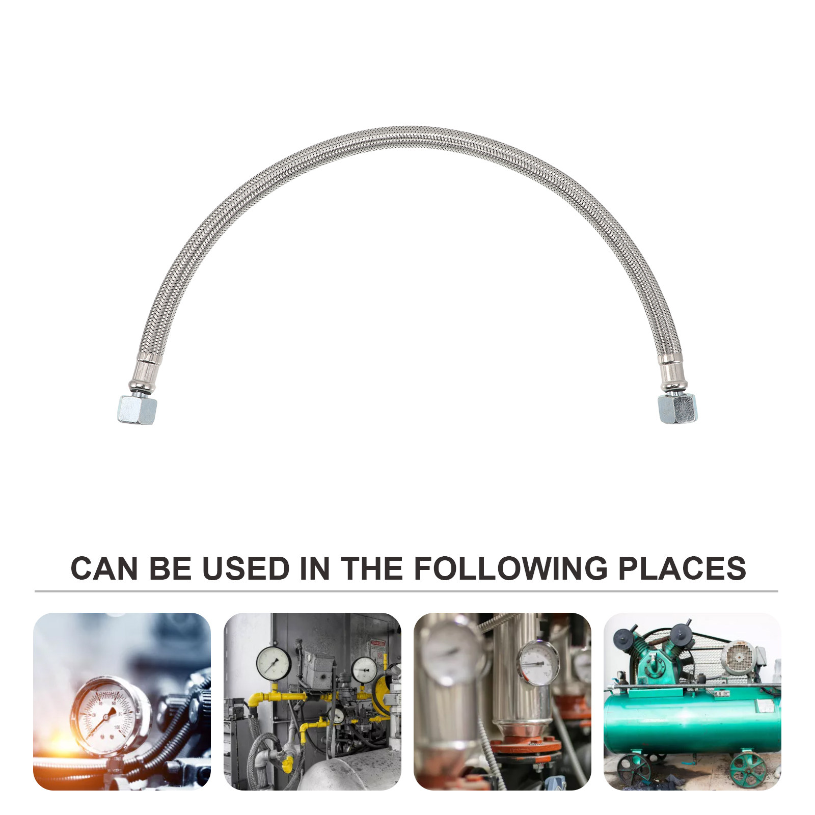 Manguera de acero inoxidable p - Flexible Hose Braided reseña y precio
