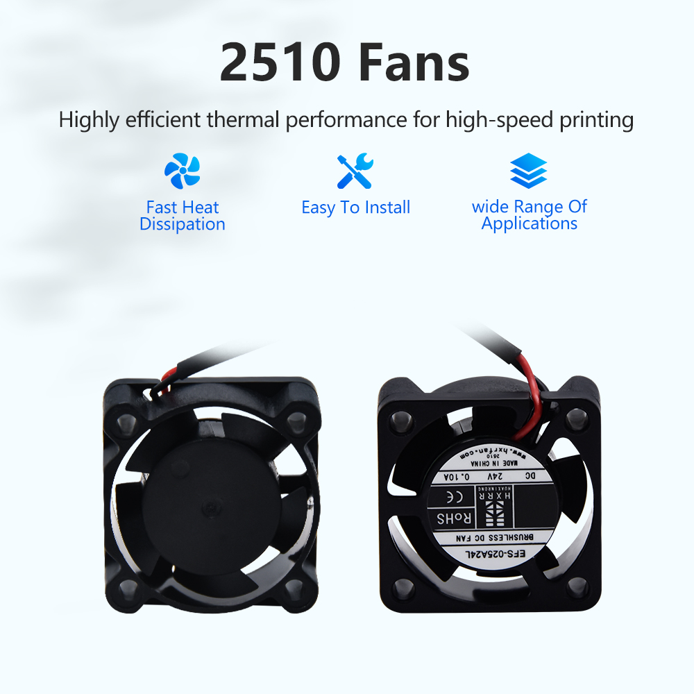 Ventilador con rodamiento de b - Creality Printer Ender 3 V3 reseña y precio