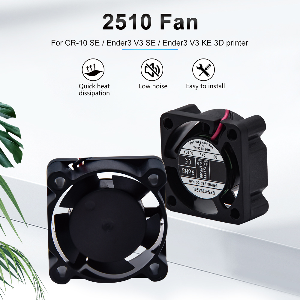 Ventilador con rodamiento de b - Creality Printer Ender 3 V3 reseña y precio