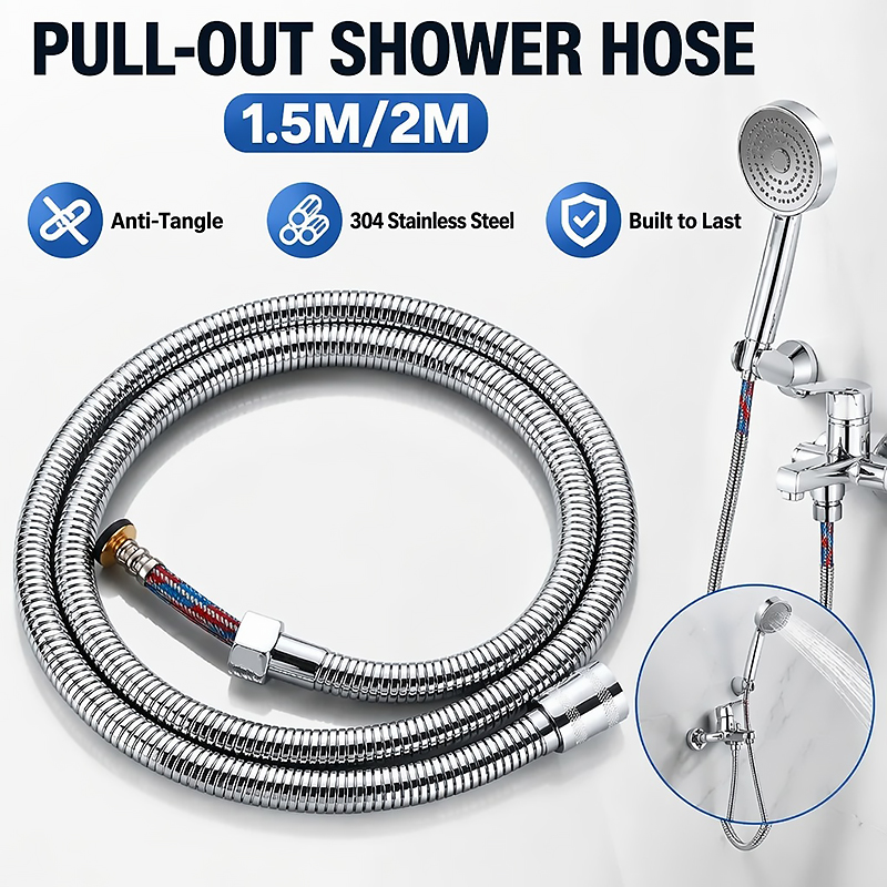 Manguera de ducha trenzada de  - Flexible Hose Braided reseña y precio