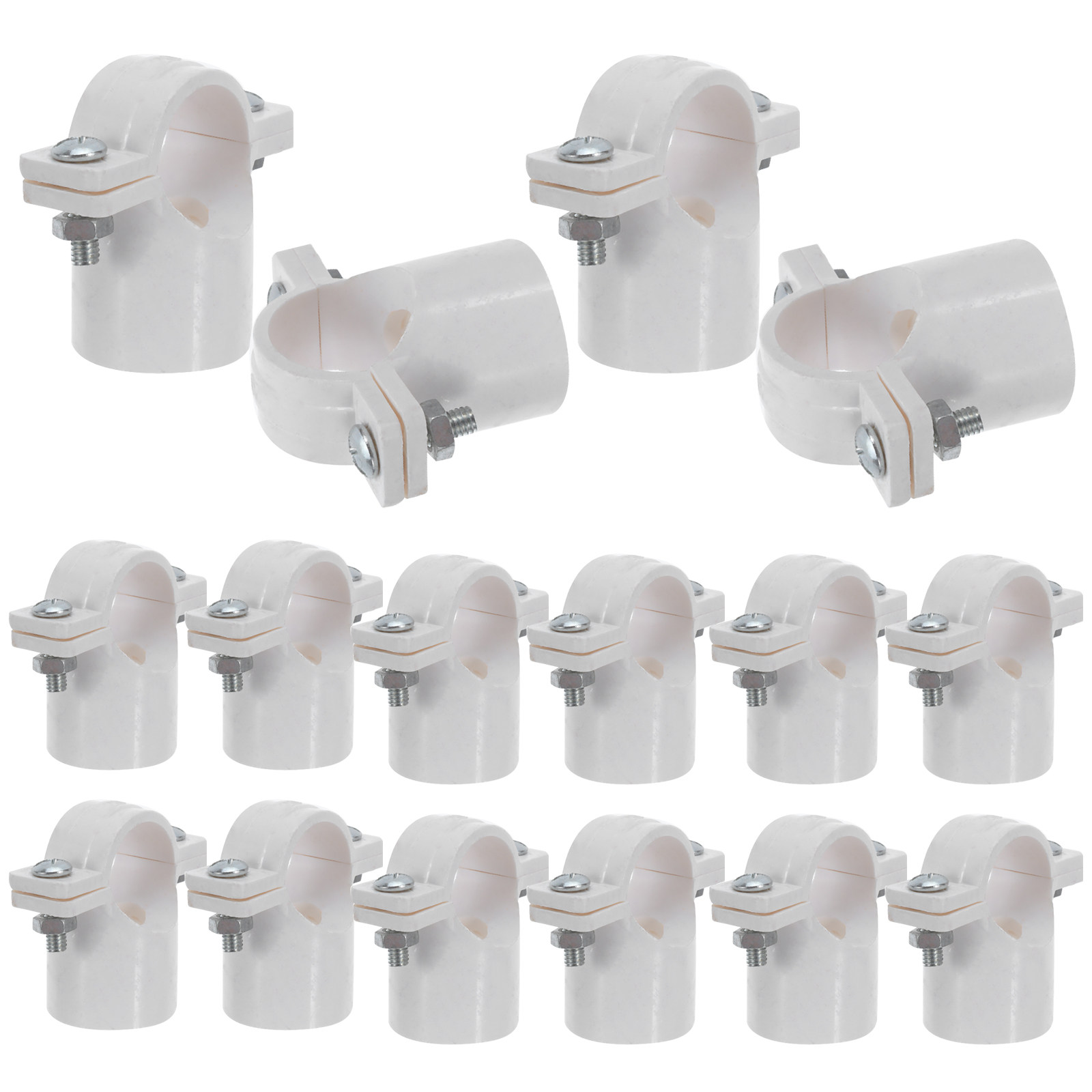 30 unidades de abrazaderas par - Plastic Pipe Clip reseña y precio