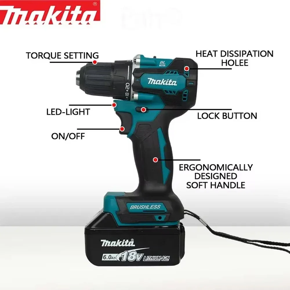 Batería de iones de litio Maki - Makita Drill Ddf484 reseña y precio