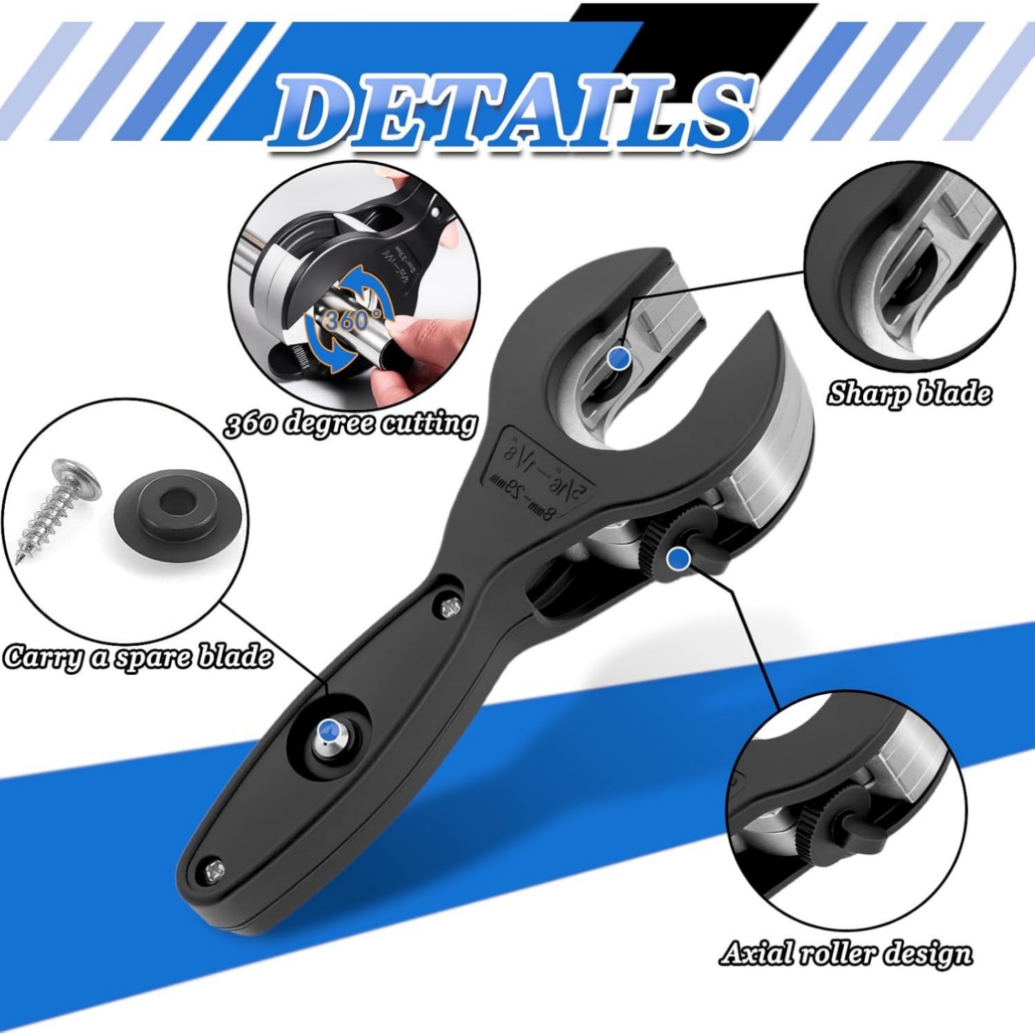 Cortador de Tubos con Mecanism - Pipe Cutter Ratchet reseña y precio