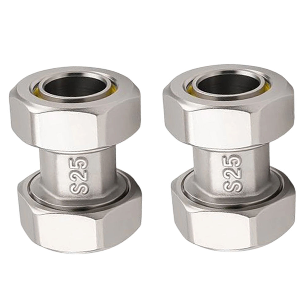 2 piezas de conectores de lató - Compression Fitting Brass reseña y precio
