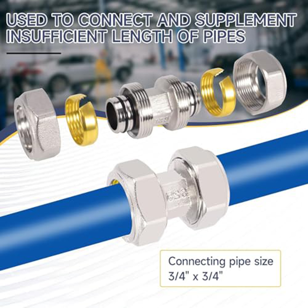 2 piezas de conectores de lató - Compression Fitting Brass reseña y precio