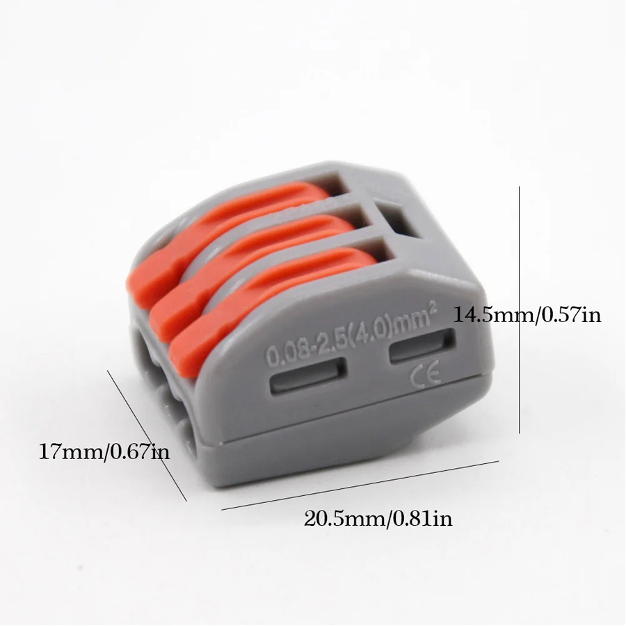 30/48 Uds conector de cableado - Push Fit Connector reseña y precio